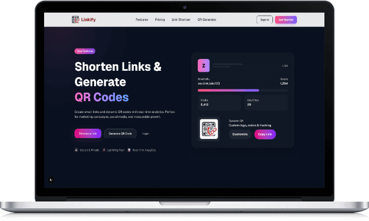 Dynamic QR Code Generator