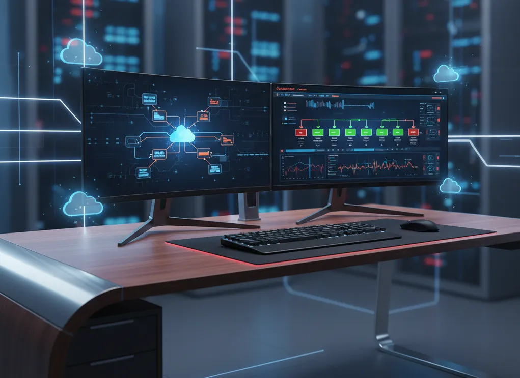 Cloud & DevOps illustration